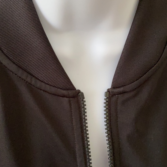 NEW Adidas Track Jacket Black with white strips - Picture 8 of 13